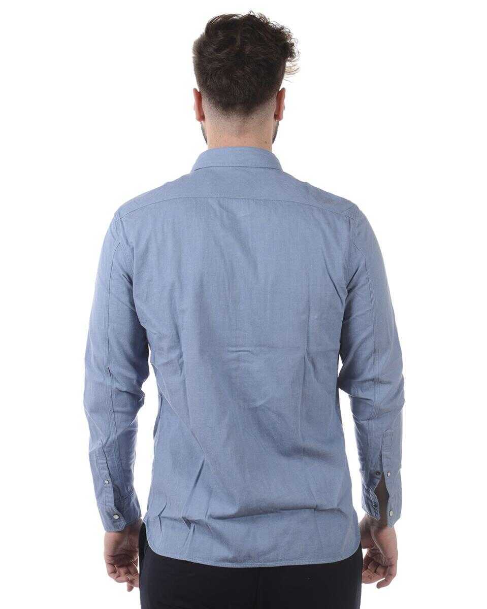 Camasi Burberry Burberry Shirt BLUE Barbati (BM 10879576) 2