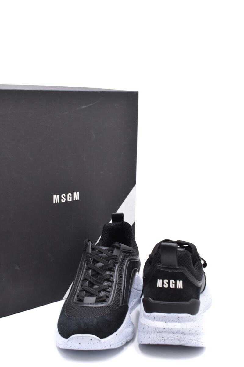 Sneakers MSGM Msgm Sneakers Black Barbati (BM 10881370) 4