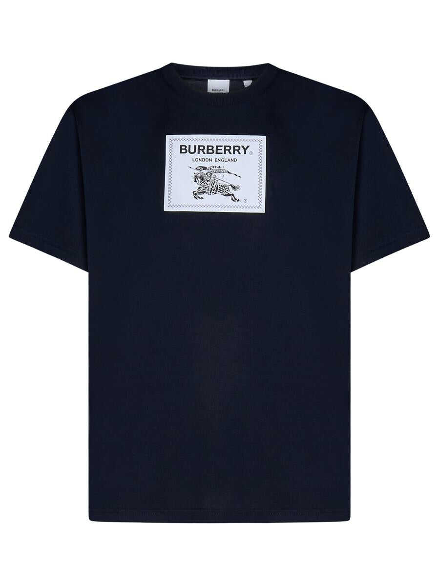 Burberry BURBERRY T-SHIRTS BLUE