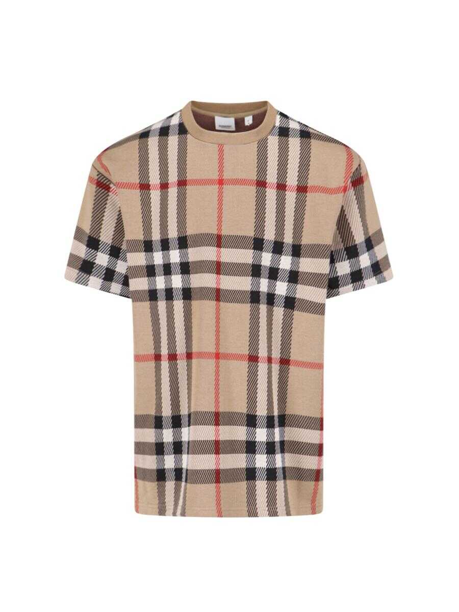 Burberry Burberry T-shirts and Polos Beige