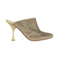 Pantofi cu toc Bottega Veneta Sparkle Dot Sock Mules Femei