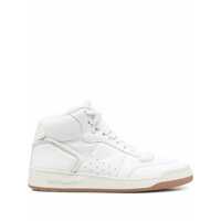 Sneakers Saint Laurent Sl/80 Leather High-Top Sneakers Femei