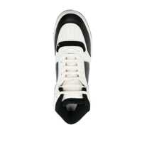 Sneakers Saint Laurent Dama - Sneakers Saint Laurent Saint Laurent Leather High-Top Sneakers Black Femei (BM 10890592) - B-mall.ro