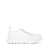 Alexander McQueen Alexander McQueen Tread Slick Lace-Up Shoes WHITE