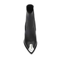 Bocanci Alexander McQueen Dama - Bocanci Alexander McQueen Alexander McQueen Punk Leather Chelsea Boots Black Femei (BM 10891702) - B-mall.ro