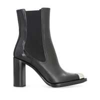 Bocanci Alexander McQueen Punk Leather Chelsea Boots Femei