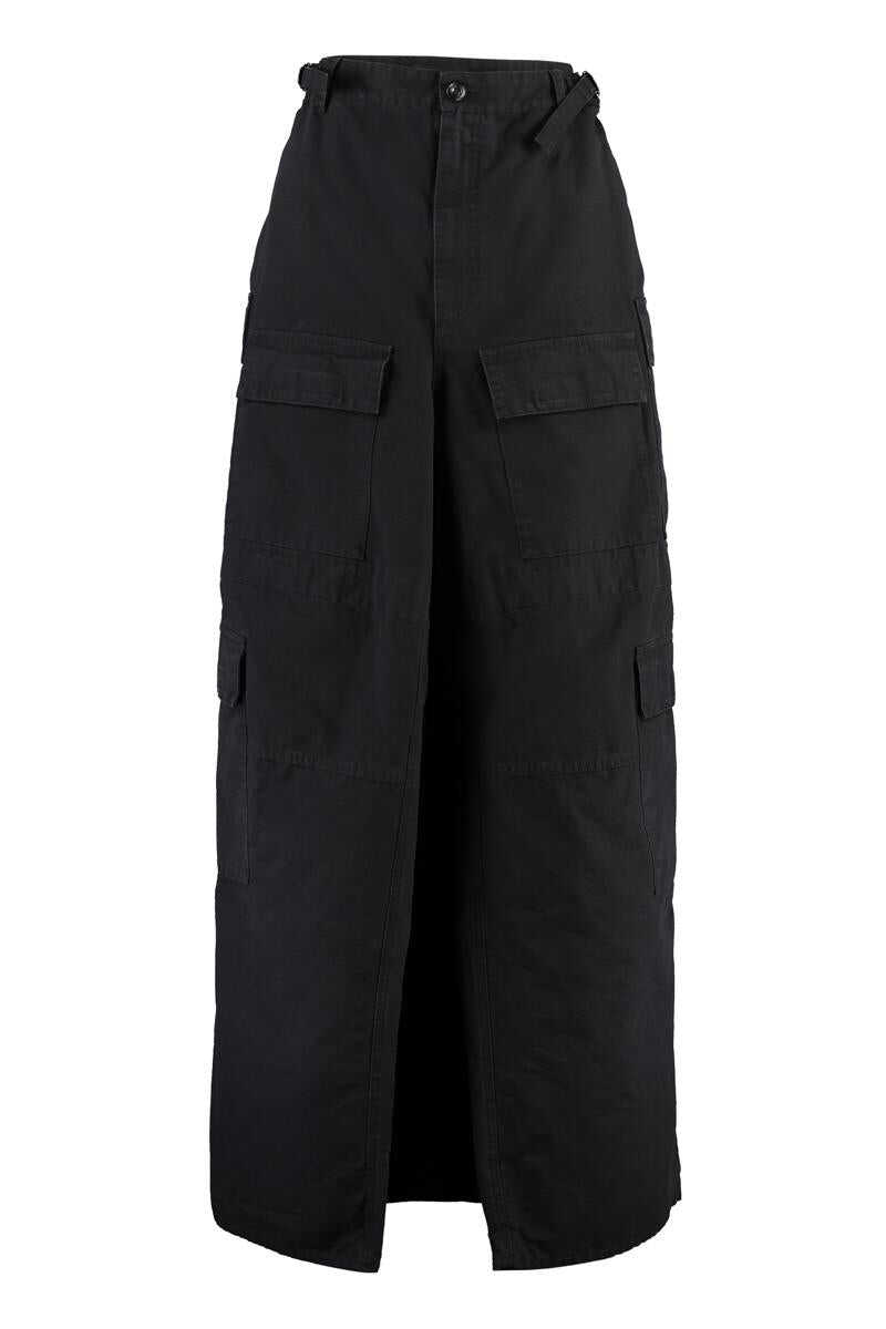 Balenciaga BALENCIAGA MULTI-POCKETS SKIRT PANTS black