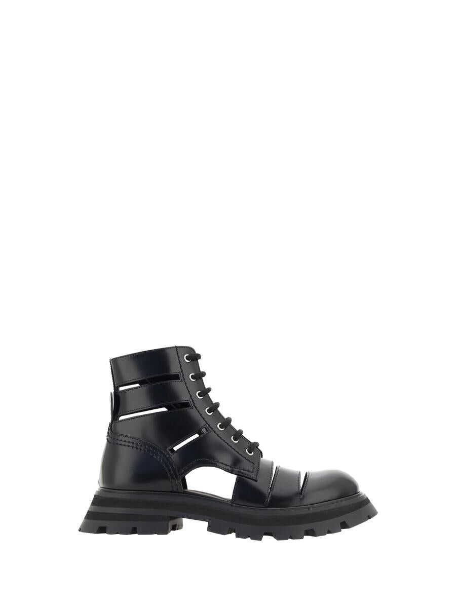 Alexander McQueen ALEXANDER MCQUEEN BOOTS BLACK