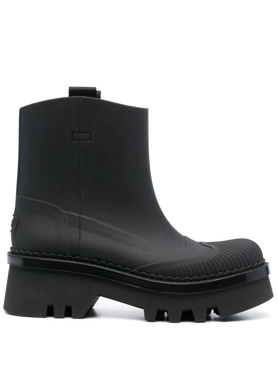 Chloe CHLOÉ Raina rubber rain boots Black