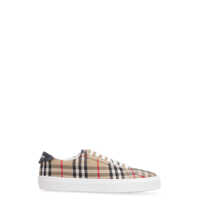 Sneakers BURBERRY CANVAS LOW-TOP SNEAKERS Barbati