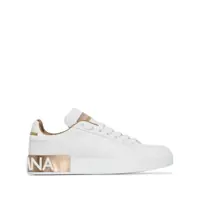 Sneakers Dolce & Gabbana Portofino Line Sneakers In Nappa Leather Femei