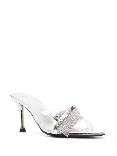 Sandale Alevi Milano Alev Milano Elastic Sandals SILVER Femei (BM 10913929) 2