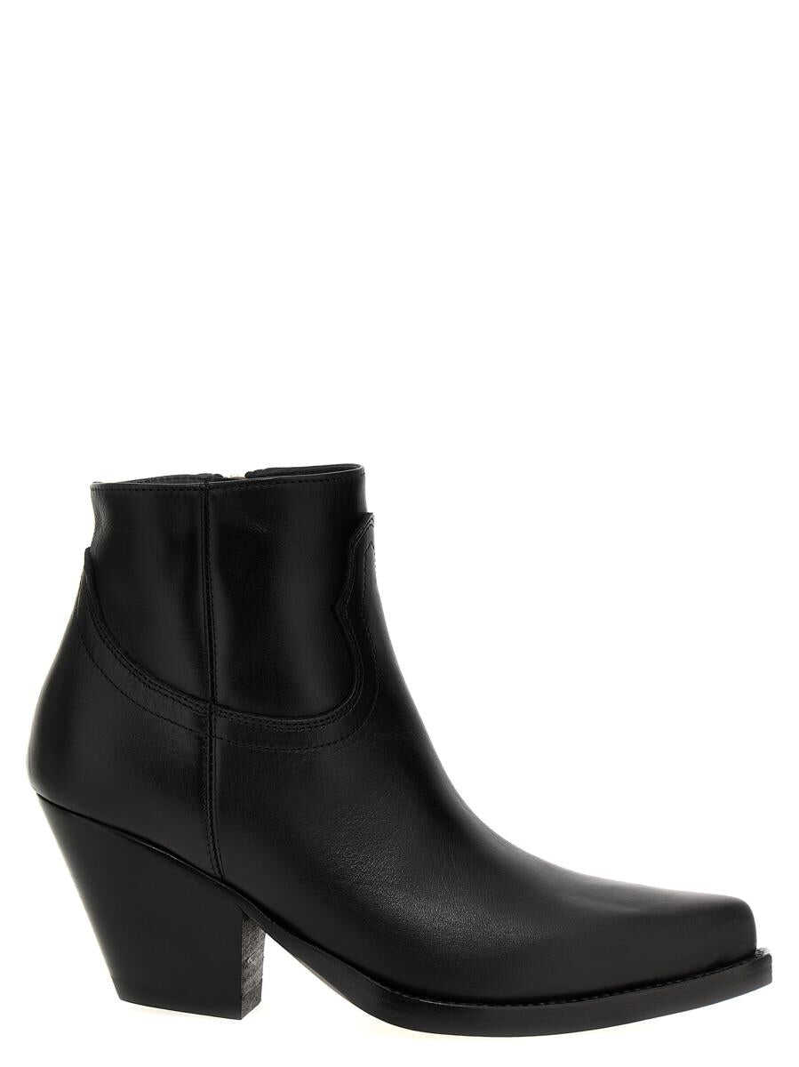 SONORA SONORA \'Jalapeno\' ankle boots BLACK