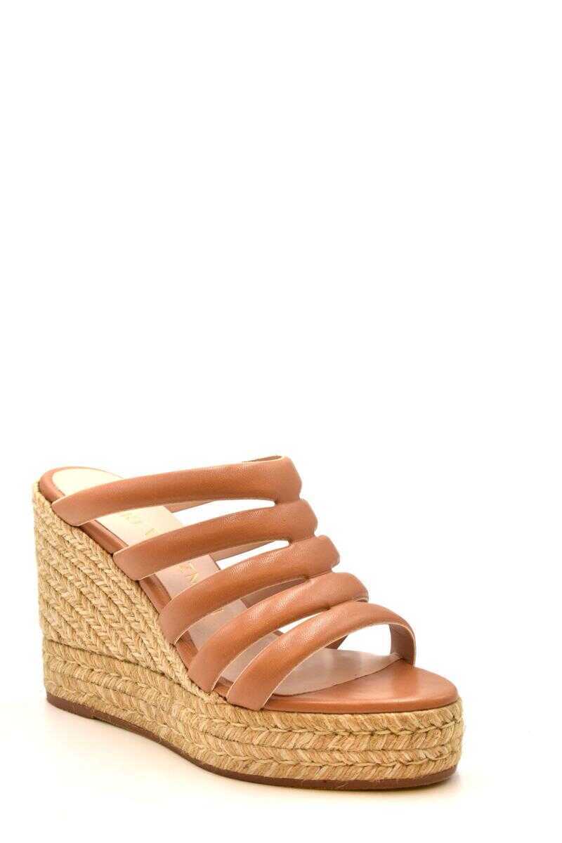 Sandale cu platforma Stuart Weitzman Stuart Weitzman Sandals Beige Femei (BM 10915537) 2