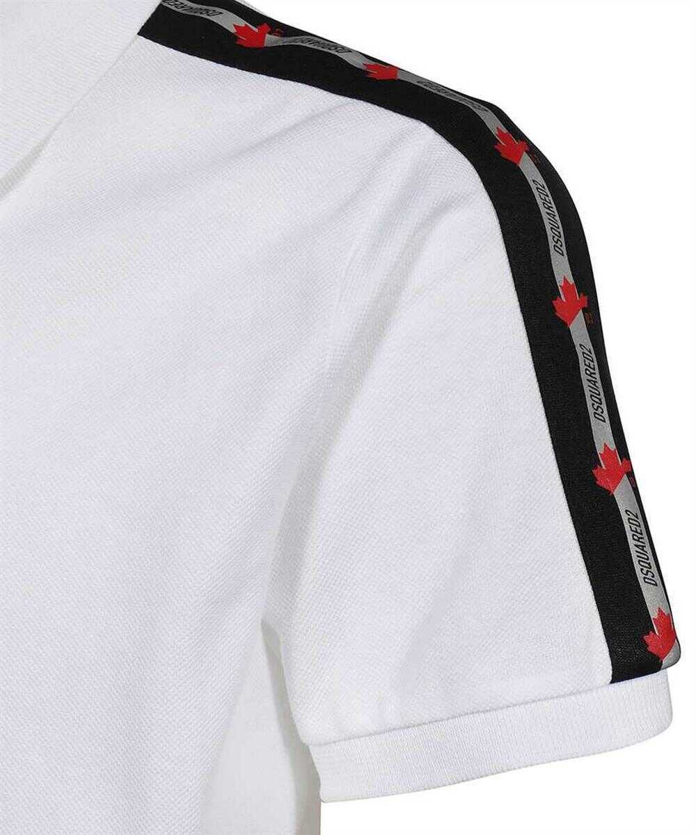 Tricouri Polo DSQUARED2 DSQUARED2 Polos WHITE Femei (BM 10917283) 3