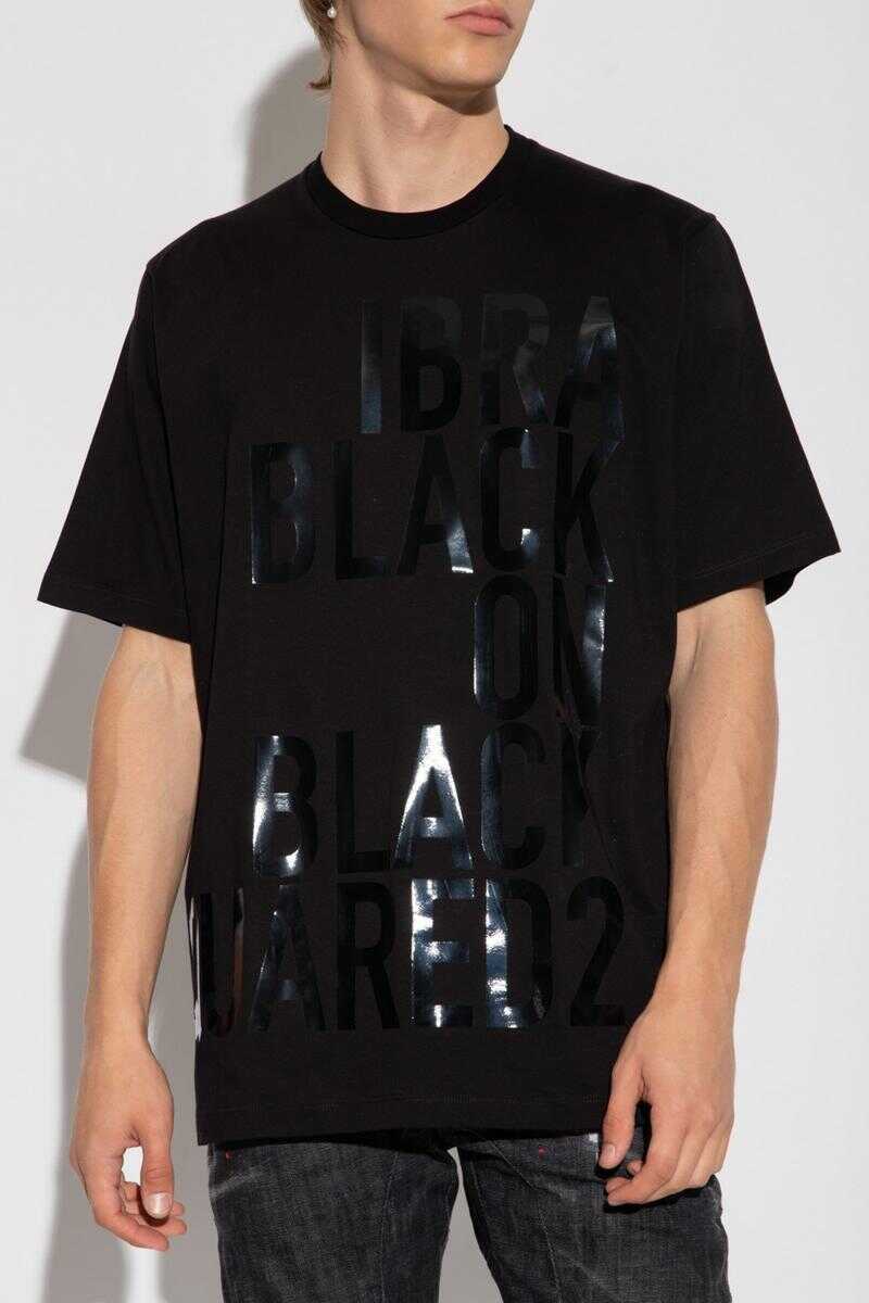 Tricouri DSQUARED2 DSQUARED2 T-Shirt Black Barbati (BM 10919932) 2