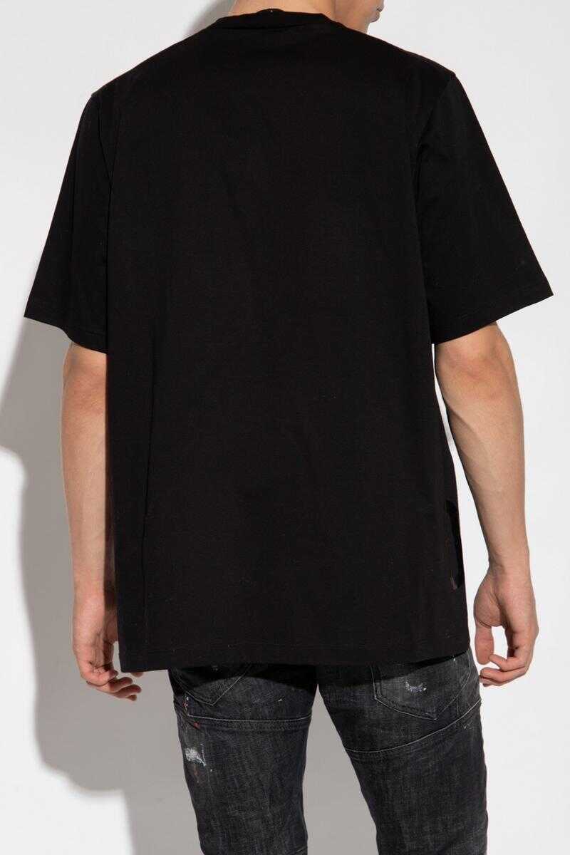 Tricouri DSQUARED2 DSQUARED2 T-Shirt Black Barbati (BM 10919932) 3