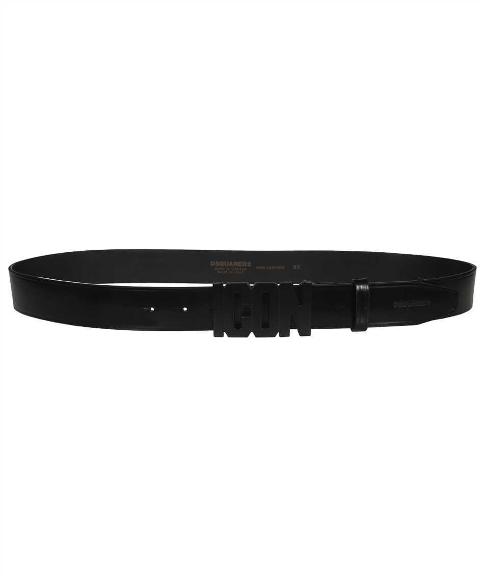 DSQUARED2 DSQUARED2 ICON LEATHER BELT black