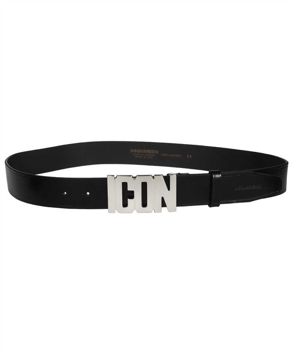 DSQUARED2 DSQUARED2 ICON LEATHER BELT black