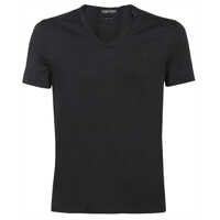 Tricouri TOM FORD SILK-COTTON BLEND T-SHIRT Barbati