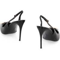 Pantofi cu toc Dolce & Gabbana Dama - Pantofi cu toc Dolce & Gabbana DOLCE & GABBANA LEATHER SLINGBACK PUMPS black Femei (BM 10927795) - B-mall.ro