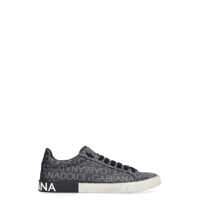 Sneakers Dolce & Gabbana DOLCE & GABBANA PORTOFINO LEATHER AND FABRIC LOW-TOP SNEAKERS