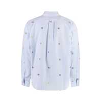 Camasi Kenzo pentru Barbati - Camasi Kenzo KENZO BUTTON-DOWN COLLAR COTTON SHIRT BLUE Barbati (BM 10932100) - B-mall.ro