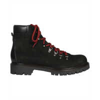 Bocanci MAX MARA FIGLIO NUBUCK LACE-UP ANKLE BOOTS Femei