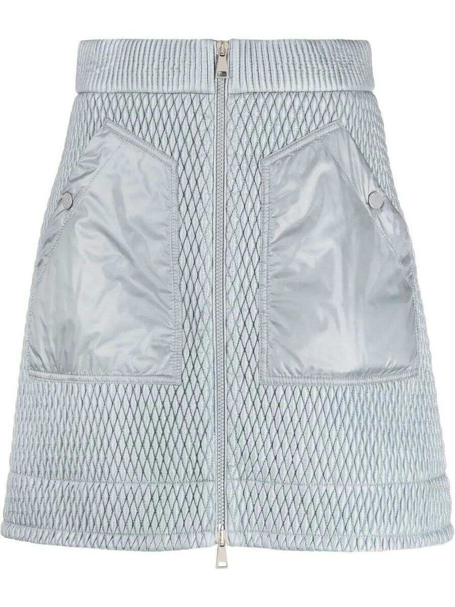 Moncler MONCLER quilted A-line skirt