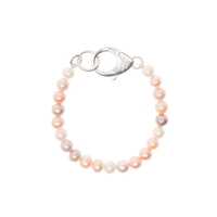Bratari Silver Bracelet With Mixed Pink Freshwater Pearls Woman Femei