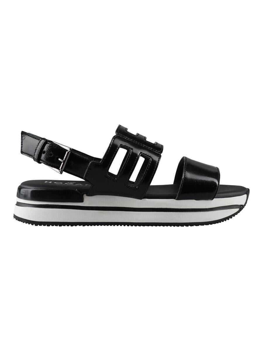 Hogan HOGAN SANDALS SHOES Black