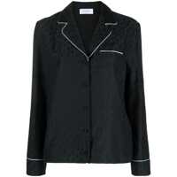 Camasi Off-White Silk Blend Pajama Shirt Femei