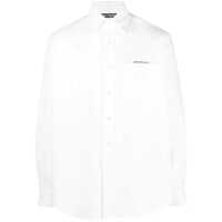 Camasi Palm Angels Button-Down Collar Cotton Shirt Barbati