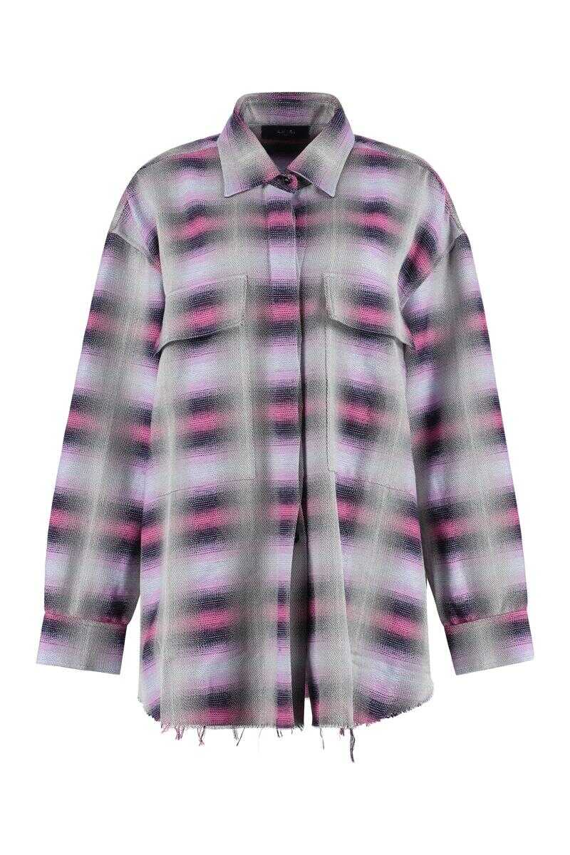 AMIRI AMIRI OVERSIZE SHIRT Fuchsia