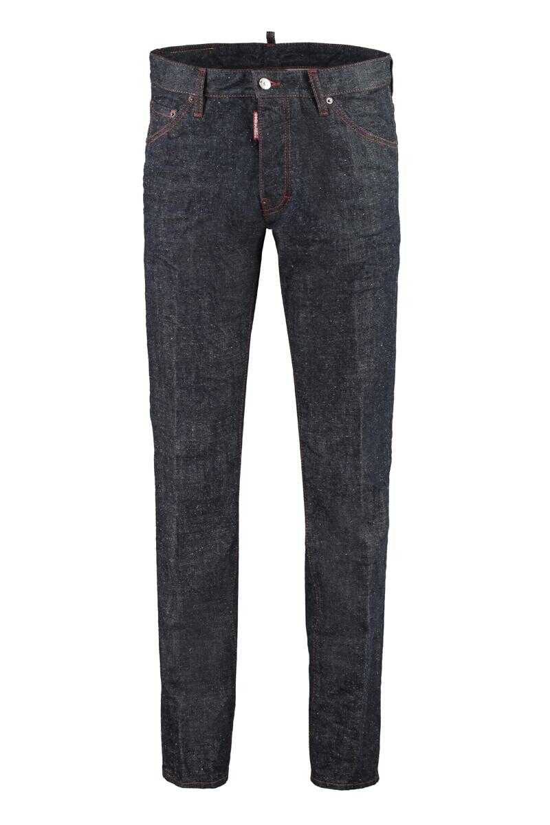 DSQUARED2 DSQUARED2 COOL GUY 5-POCKET JEANS Denim