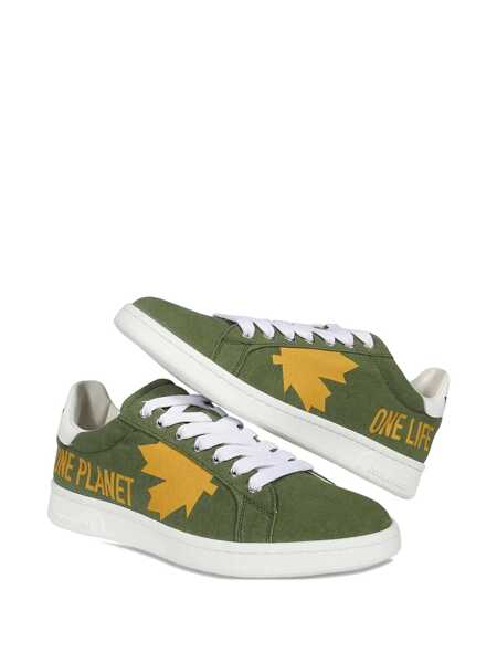 Sneakers DSQUARED2 DSQUARED2 Boxer Low-Top Sneakers GREEN Barbati (BM 10952620) 2