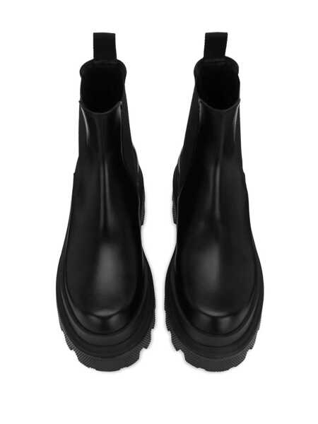 Bocanci Dolce & Gabbana Dolce & Gabbana Bootie Black Barbati (BM 10958404) 4