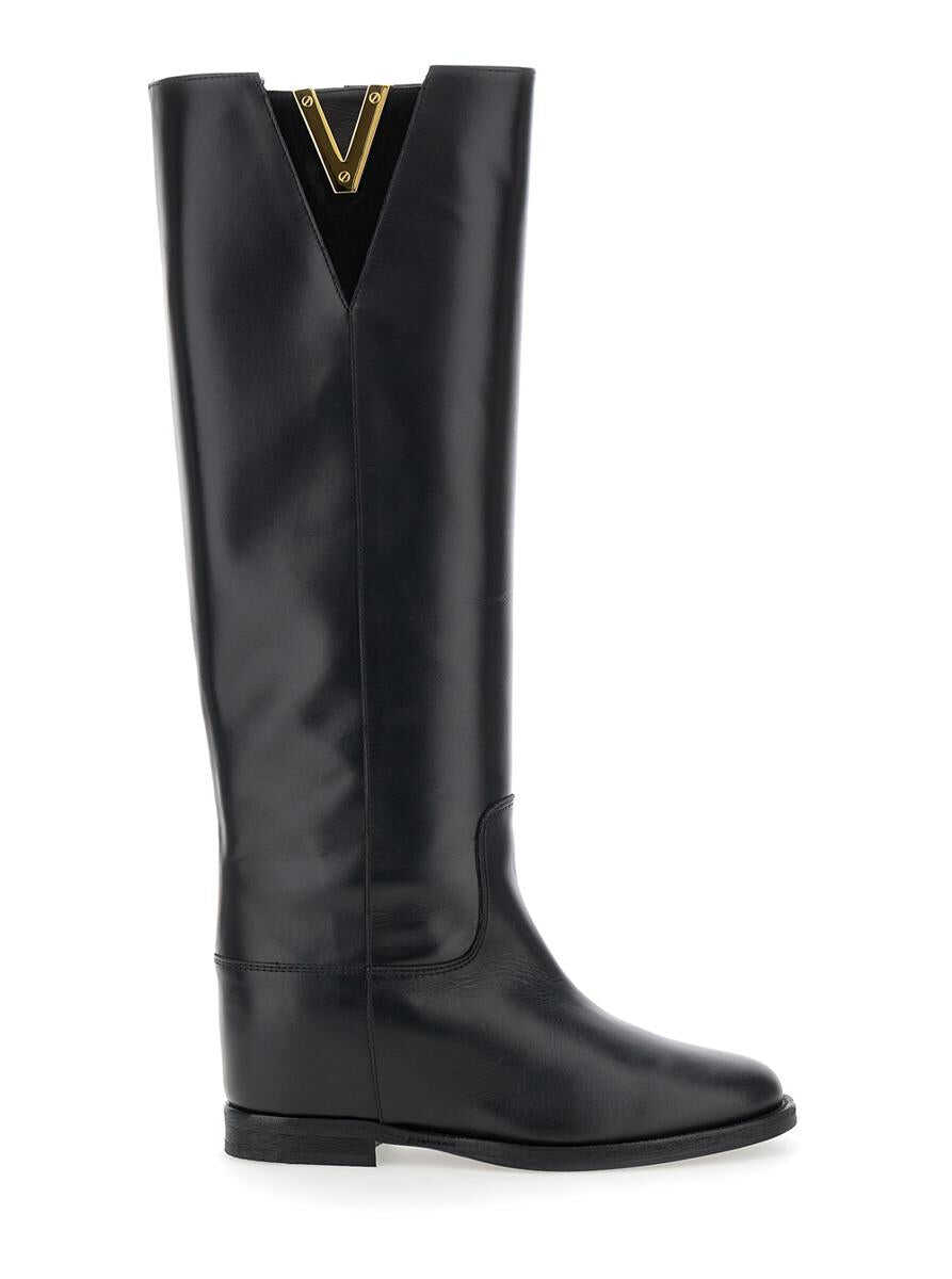 Via Roma 15 VIA ROMA 15 Santa Monica boot Black