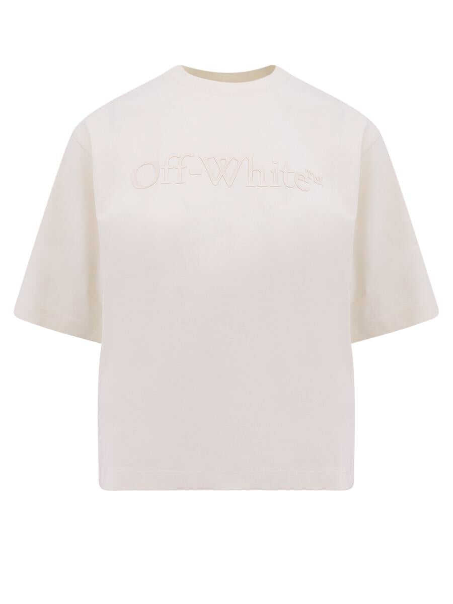 Off-White OFF-WHITE T-SHIRT Beige