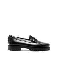 Sandale Sebago Dan Lug Black Leather Loafers Femei