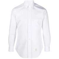 Camasi THOM BROWNE "Classic L/S" cotton poplin shirt Barbati