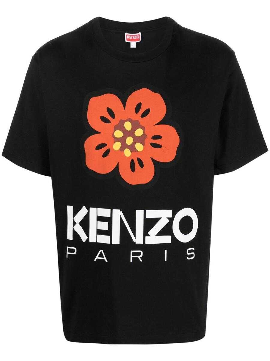 Kenzo KENZO Boke Flower cotton t-shirt BLACK