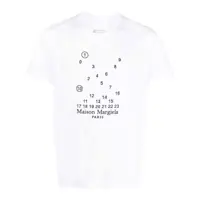 Topuri Maison Margiela Logo Embroidery T-Shirt Barbati