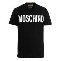 Topuri Moschino T-shirts and Polos Black Barbati
