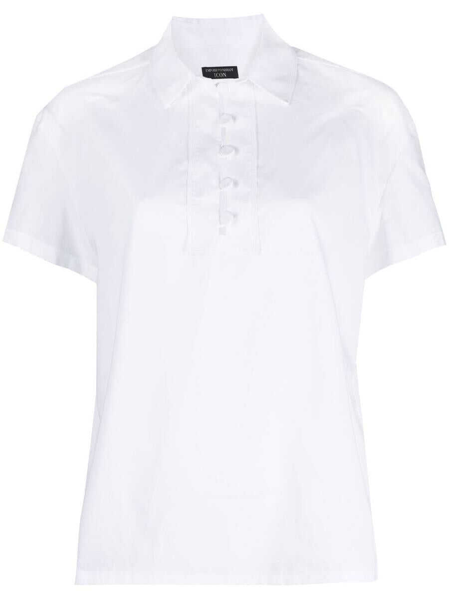 EA7 EA7 EMPORIO ARMANI Cotton shirt WHITE