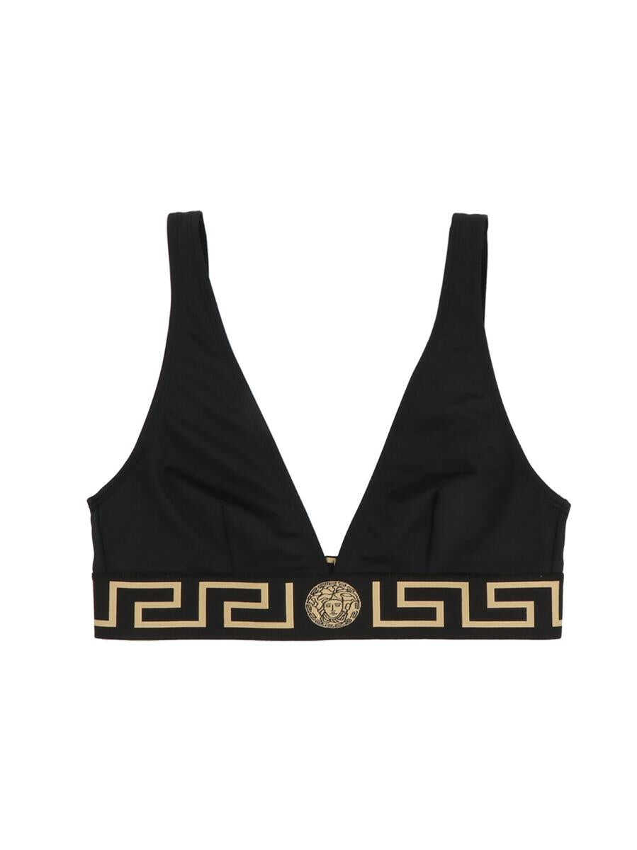 Versace VERSACE Top Bikini \'Greca e Medusa\' BLACK