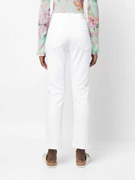 Blugi 7 For All Mankind 7 For All Mankind Slim Fit Denim Jeans WHITE Femei (BM 10977334) 4