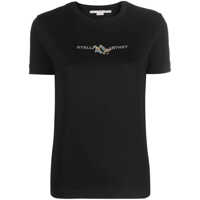 Tricouri Stella McCartney Cotton Logo T-Shirt Femei