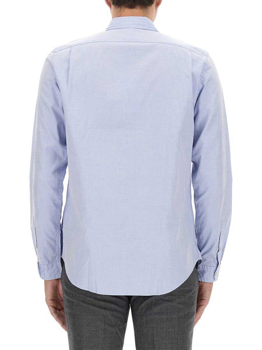 PS PAUL SMITH PS PAUL SMITH REGULAR FIT SHIRT BLUE