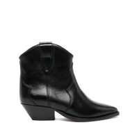 Bocanci Isabel Marant Black Leather Boots Femei